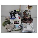 Gift bags, home decor,Metal bucket collage