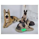 German Shepherd figurines