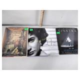 3 hardback books, Liz the portrayal biography of