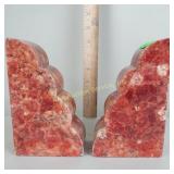 Art Deco marble bookends