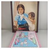 T Lurto oil painting (damage), 435 Madison canvas