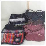 Assorted purses, various conditions