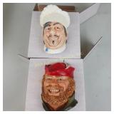 2 Legend Lane sculptures - flaky paint