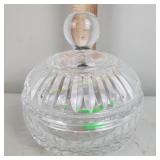 Waterford covered bowl