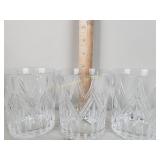 3 Marquis Waterford tumblers