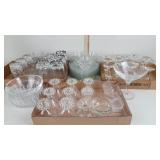 Crystal, stemware, glassware