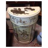 oriental style accent cabinet 32" tall by 21"