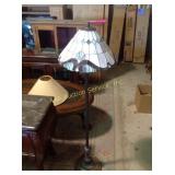 Tiffany style floor lamp