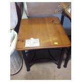 Side table 20" tall by 22" square