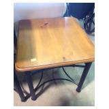 Side table 20" tall by 22" square