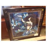 Framed wall art 42"x42"