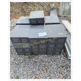 Metal file drawers