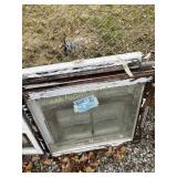 Windows, assorted sizes, 5 total