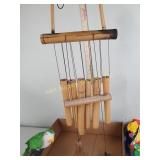 Parrot themed items - windchime is broken