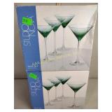 2 NIB sets of Studio Nova Fauna Green Martini