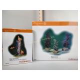 2 Dept. 56 Halloween Village items