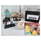Westland Painted Ponies figurine & book, match