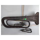 Tuba, 19th Century, rough condition