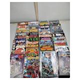 34 assorted comic books: DC, Marvel, Image, and