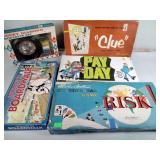 Vintage board games & Lucky Diamond roulette set