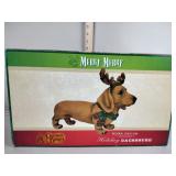 Cracker Barrel Merry Merry Holiday Dachshund