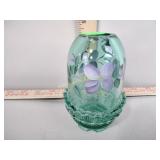 Fenton glass fairy lamp