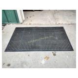 Notrax 5ft by 3 ft rubber work mat