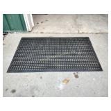 Notrax 5ft by 3 ft rubber work mat