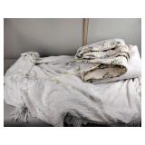 Chanel Blanket, one machine stitched quilt