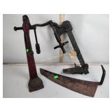 Psycthe, Vintage Hand Drill, Hand Press