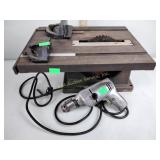 Vintage Sears Table Saw, Power Drill