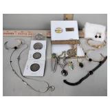 Jewlery, Indian head Nicle, 10 pence piece, half