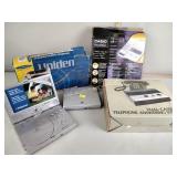 2 Portable DvD Players, Casio Phonemate,