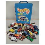 Hot Wheels 48 car Carrying case, full with cars