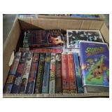 VHS tapes (smoky smell)