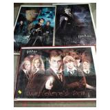 3 Harry Potter posters (smoky smell)