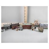 Wade porcelain houses, with others