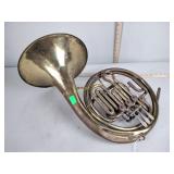 19th c. French horn, has some dents