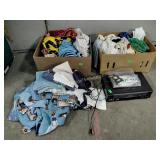 Vintage uniforms including baseball and other