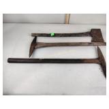 Primitive pick axes and axe