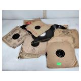 Records including Decca, Victor, Edison with