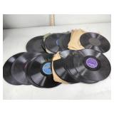 Records including Victor, Columbia, Edison