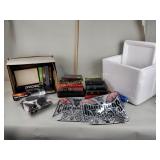 West Coast Choppers stickers, Foam brush set,