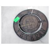 Grand Army of the Republic veteran cast iron