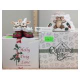 Charming taails by Fitz and Floyd snow angels