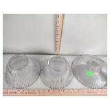 Glass lampshades (3)