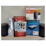 Belkin N150 wireless router, digital to analog