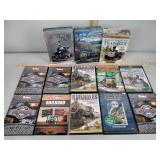 Railroad DVDs including Railway Journeys, all