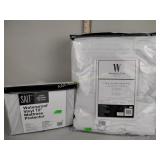 Waterproof vinyl mattress protector, Wamsutta