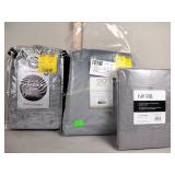 2pc window panel set 37inx 84in, Room darkening